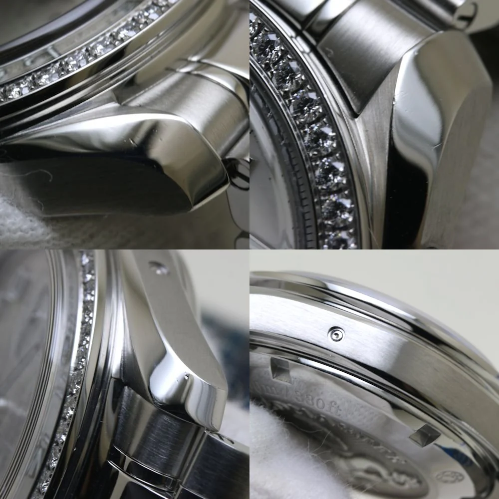 Omega Speedmaster Chronograph 38mm Diamond Bezel
