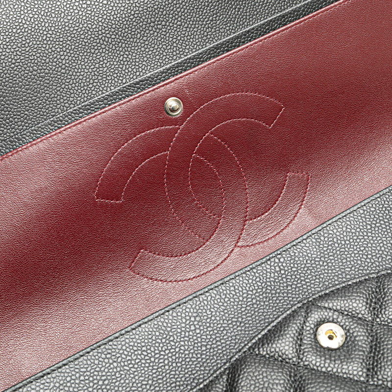 Chanel Caviar Double Flap Shoulder Bag