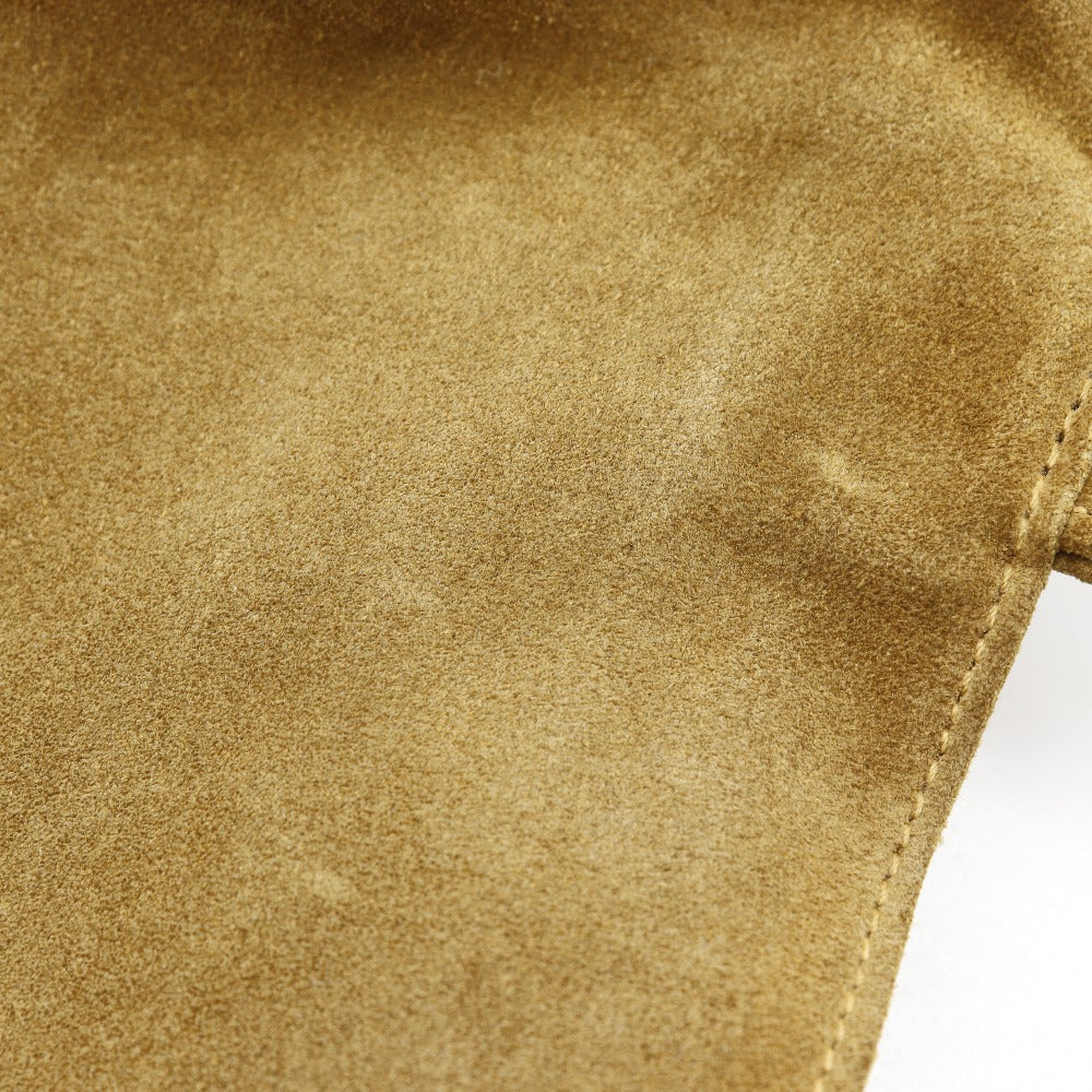 Chanel Suede Handle Logo Tote Bag