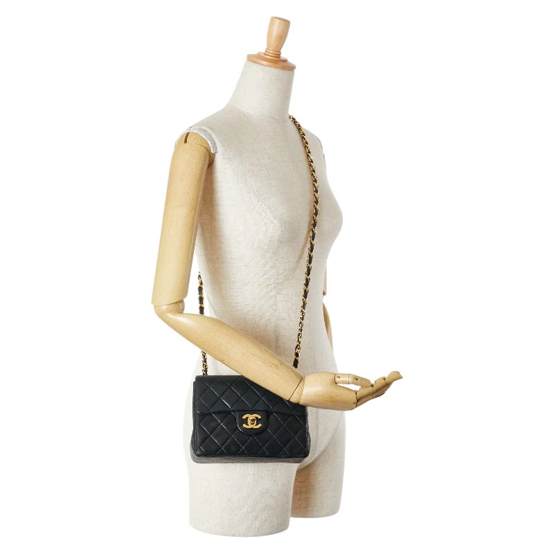 Chanel Matelasse Coco Mark Chain Shoulder Bag