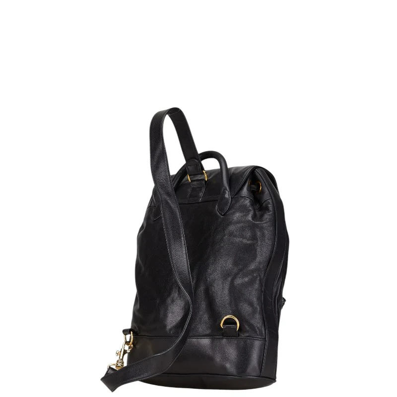 Chanel Coco Mark Black Lambskin Shoulder Bag