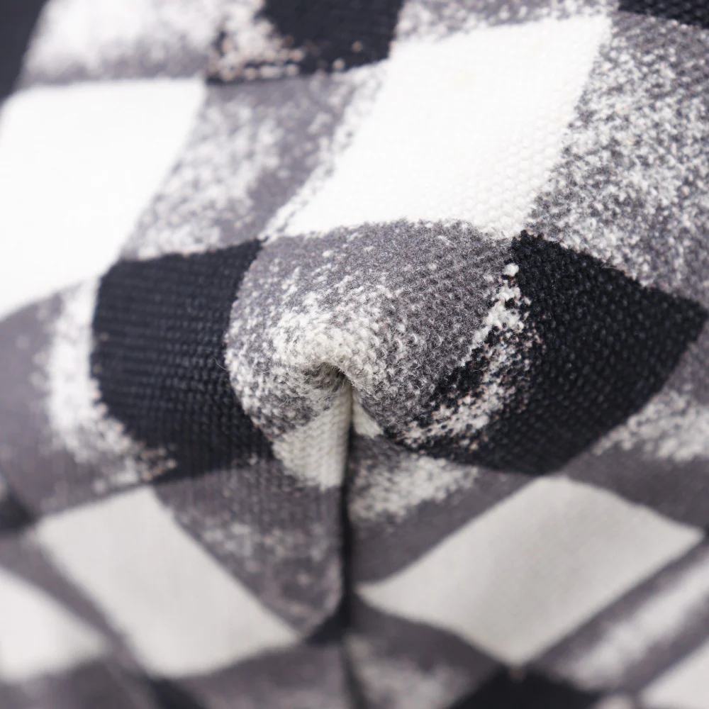Chanel Gingham Check Canvas Tote Bag
