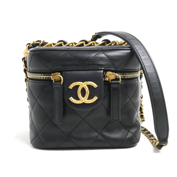 Chanel Matelasse Small Vanity Chain Shoulder Bag