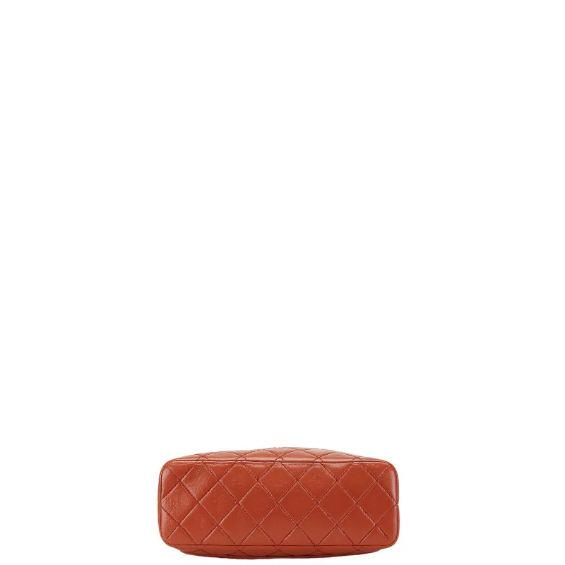 Chanel Matelasse Coco Mark Lambskin Shoulder Bag