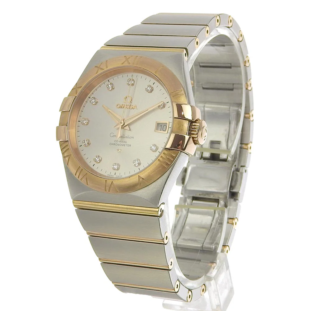 Omega Constellation Watch SS/K18 PG Automatic