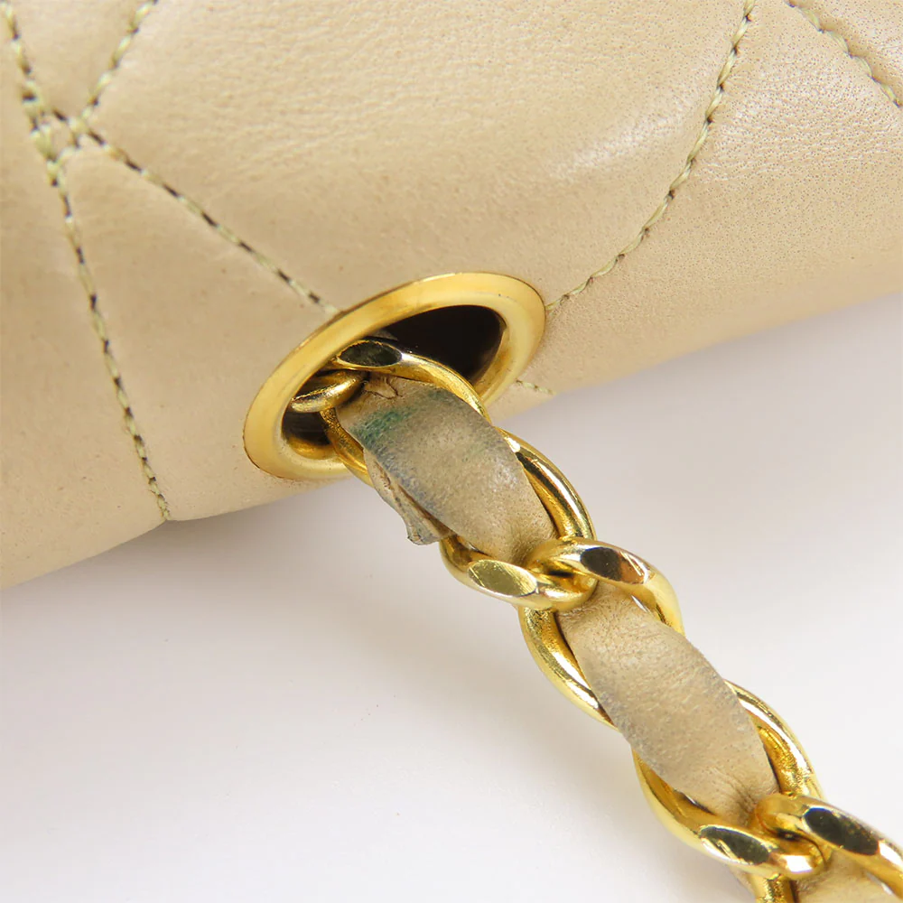 Chanel Diana Lambskin Shoulder Bag