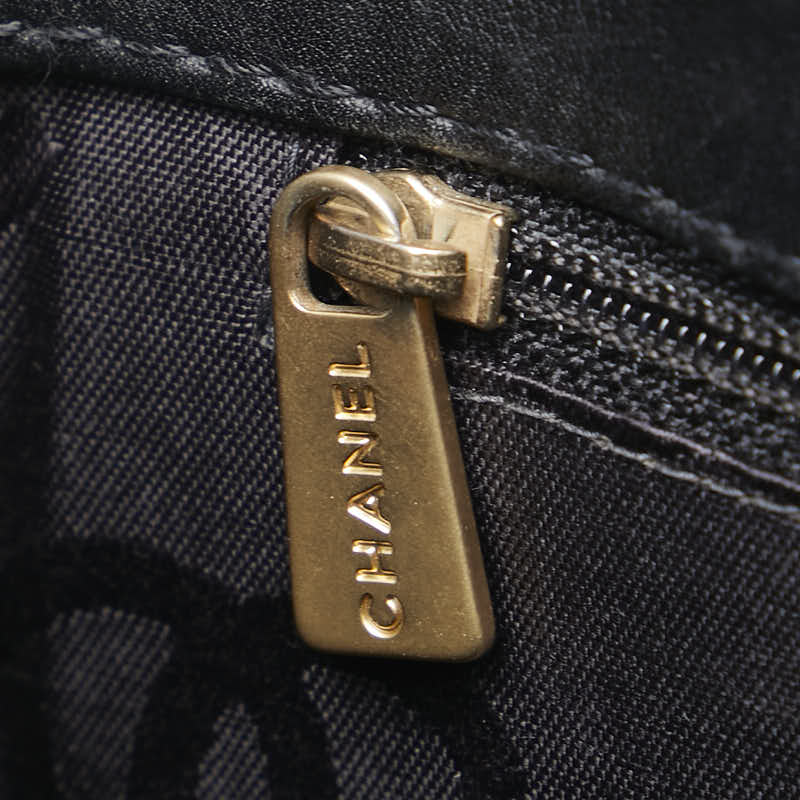 Chanel Lambskin Matelasse Wild Stitch Tote Bag