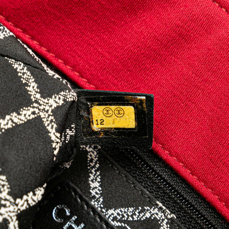 Chanel Cotton Shoulder Bag Red