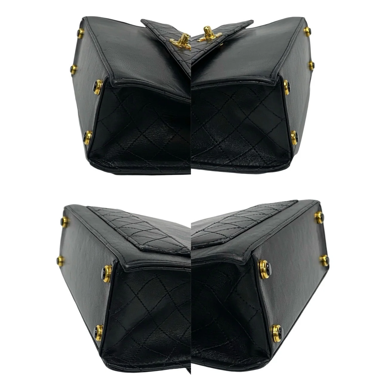 Chanel Matelasse Chain Shoulder Bag Black