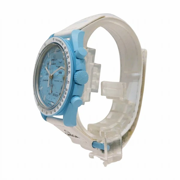 Omega Swatch Moonwatch Mission to Uranus Quartz Watch SO33L100