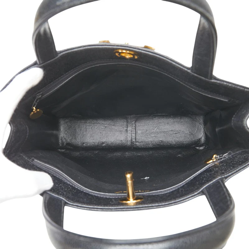 Chanel Caviar Skin Matelasse Tote Bag