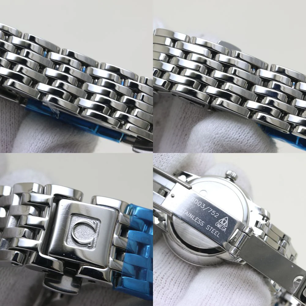 Omega De Ville Prestige Diamond Quartz Watch 424.15.24.60.55.001