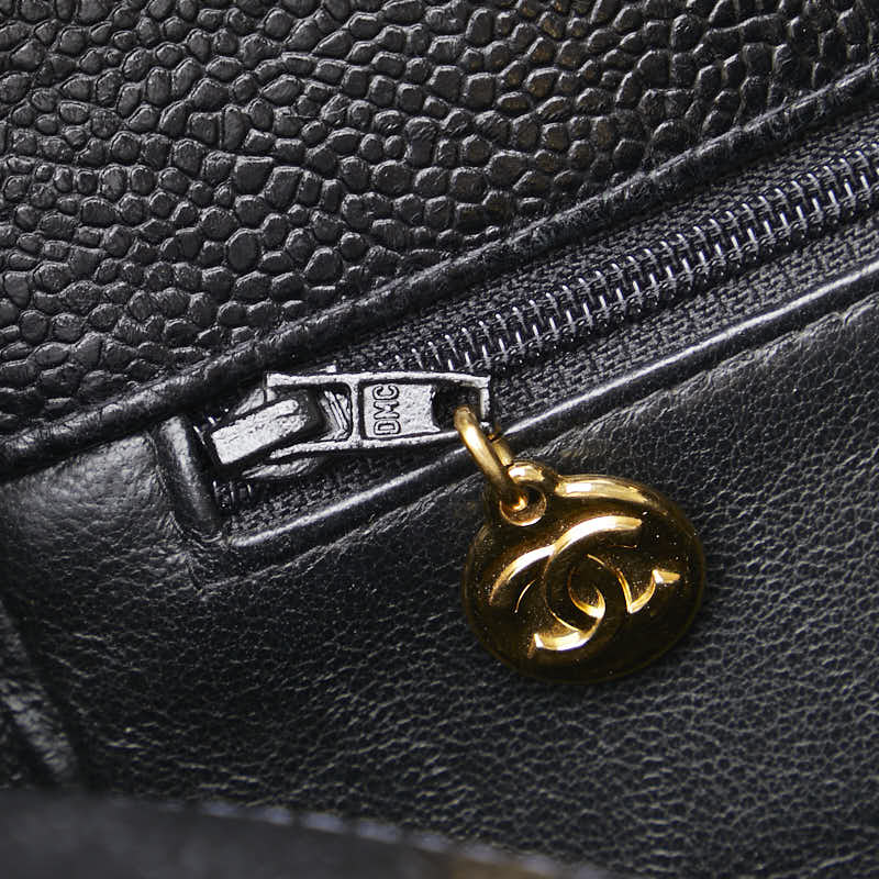 Chanel Caviar Skin Matelasse Tote Bag