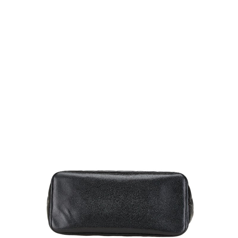 Chanel Caviar Skin Matelasse Coco Mark Tote