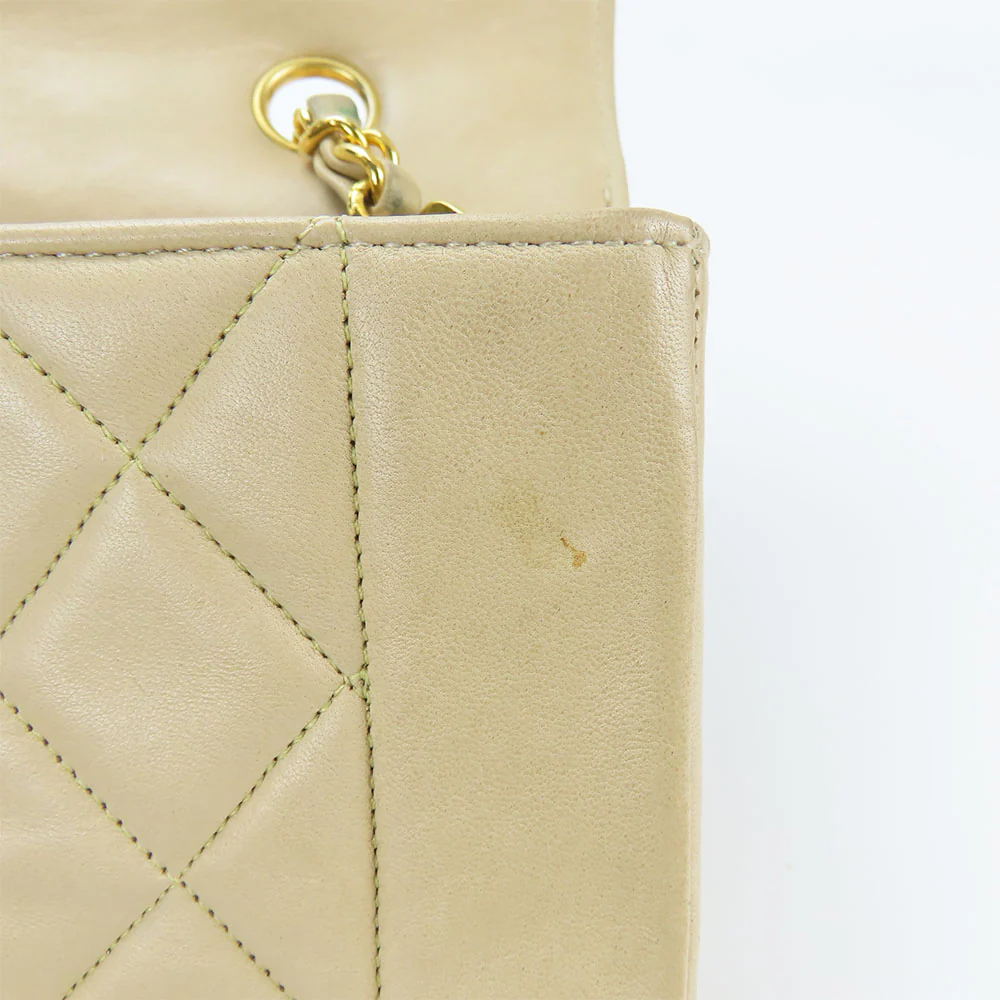 Chanel Diana Lambskin Shoulder Bag