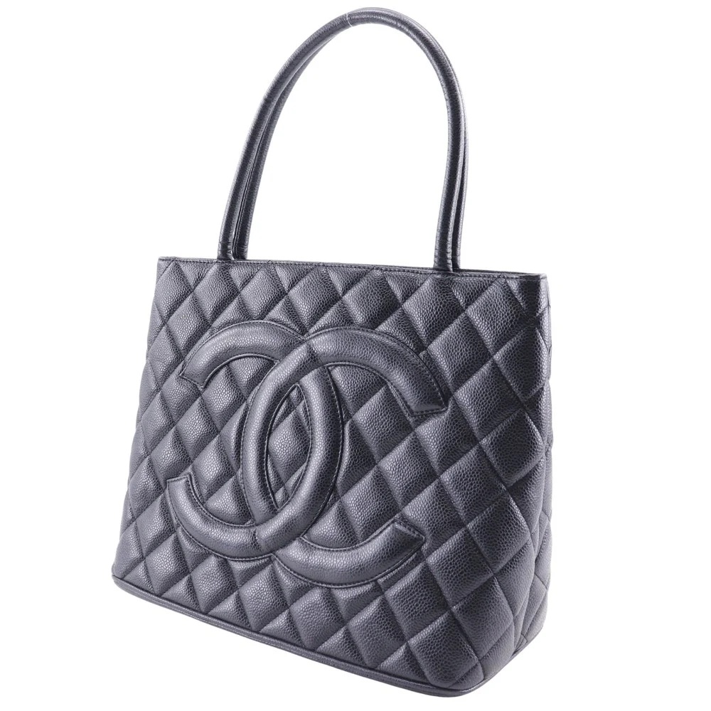 Chanel Caviar Skin Tote Bag