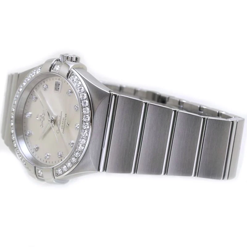 Omega Constellation Co-Axial Chronometer Diamond Watch