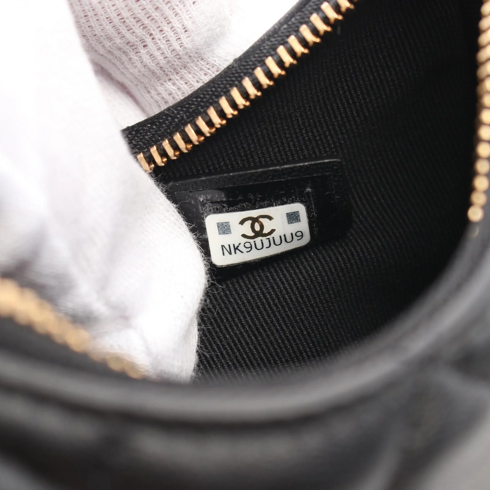 Chanel Lambskin Matelasse Hobo Chain Shoulder Bag