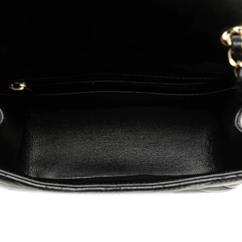 Chanel Lambskin Mini Matelasse Chain Bag