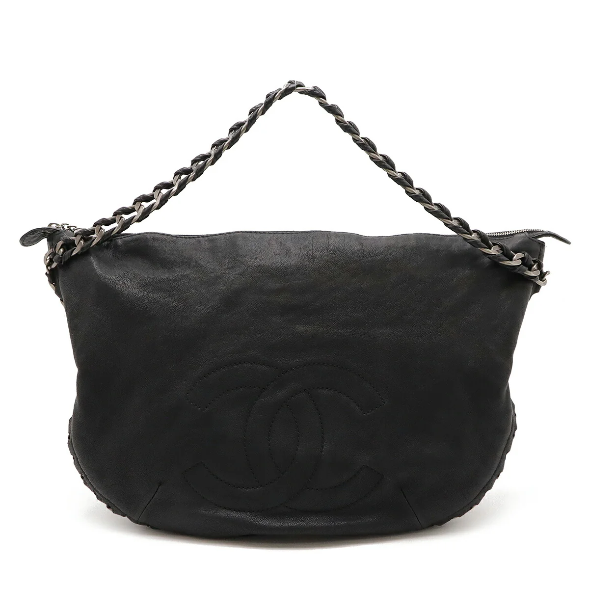 Chanel Leather Coco Mark Shoulder Bag