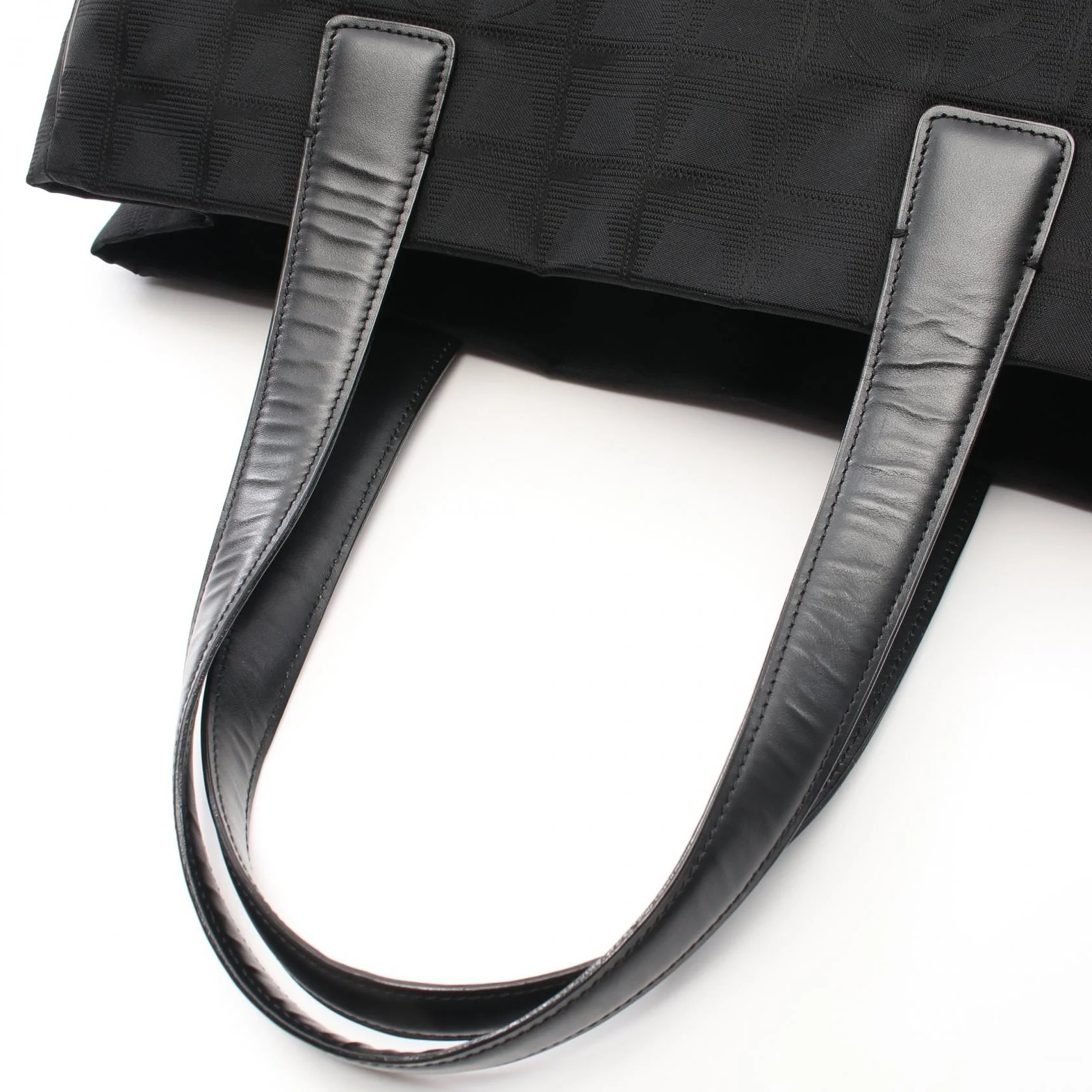 Chanel Nylon Canvas Leather Tote Bag A15991