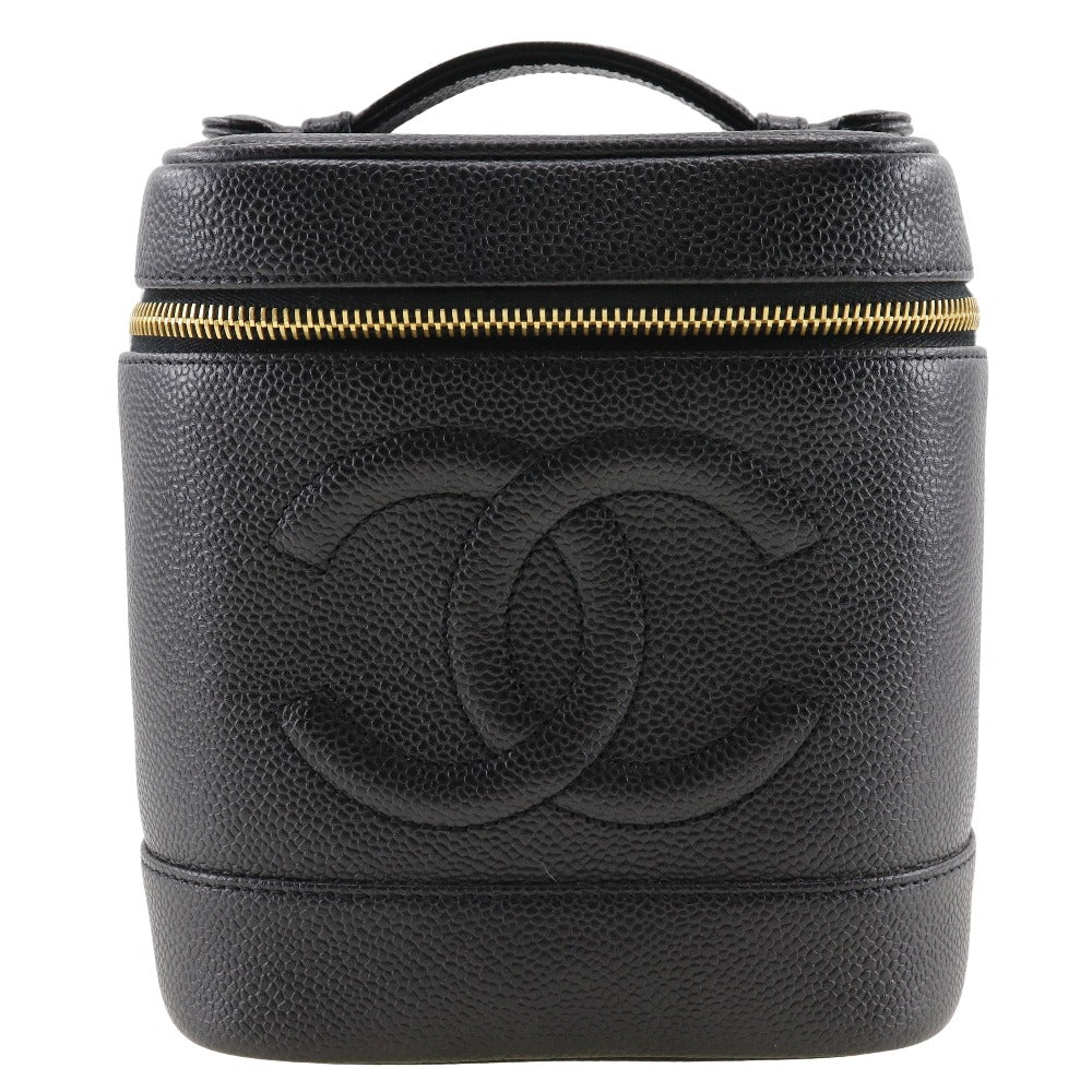 Chanel Caviar Vanity Pouch Handbag A01998