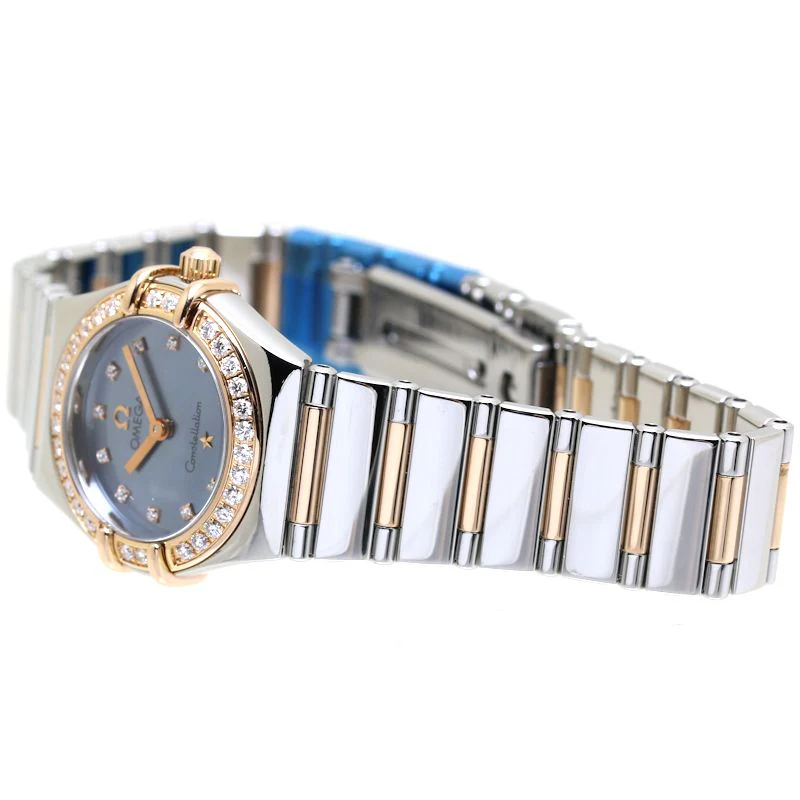Omega Constellation Mini 1357.77.00 Diamond Quartz Watch