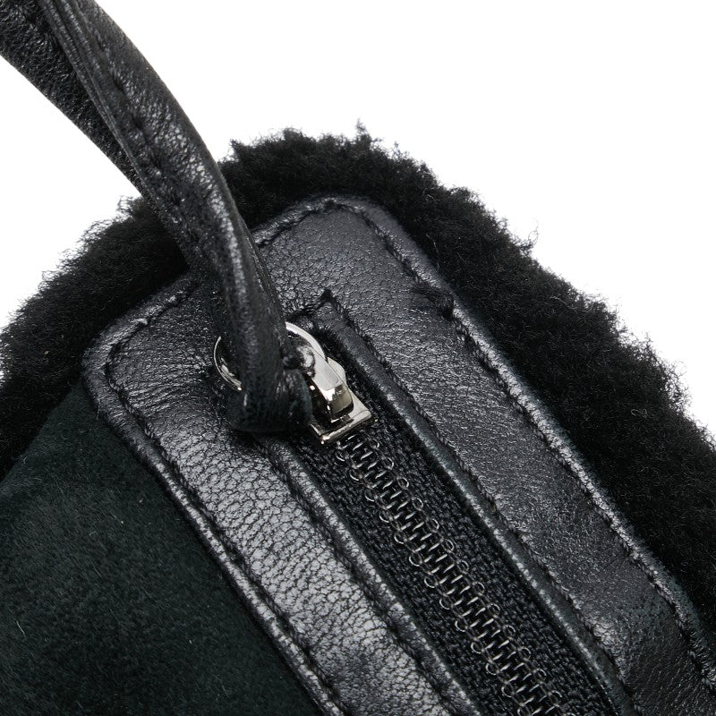Chanel Suede Chain Shoulder Bag
