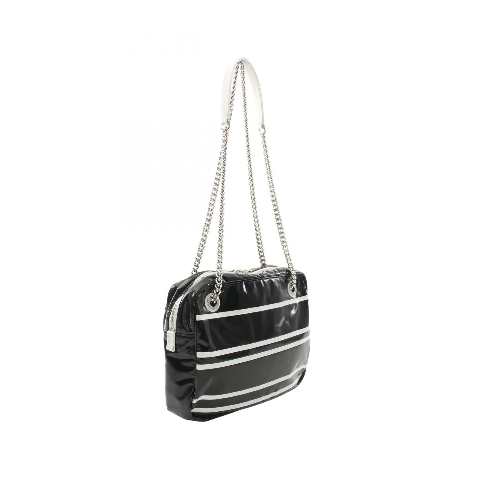 Chanel 19 Cruise Collection Shoulder Bag PVC Canvas
