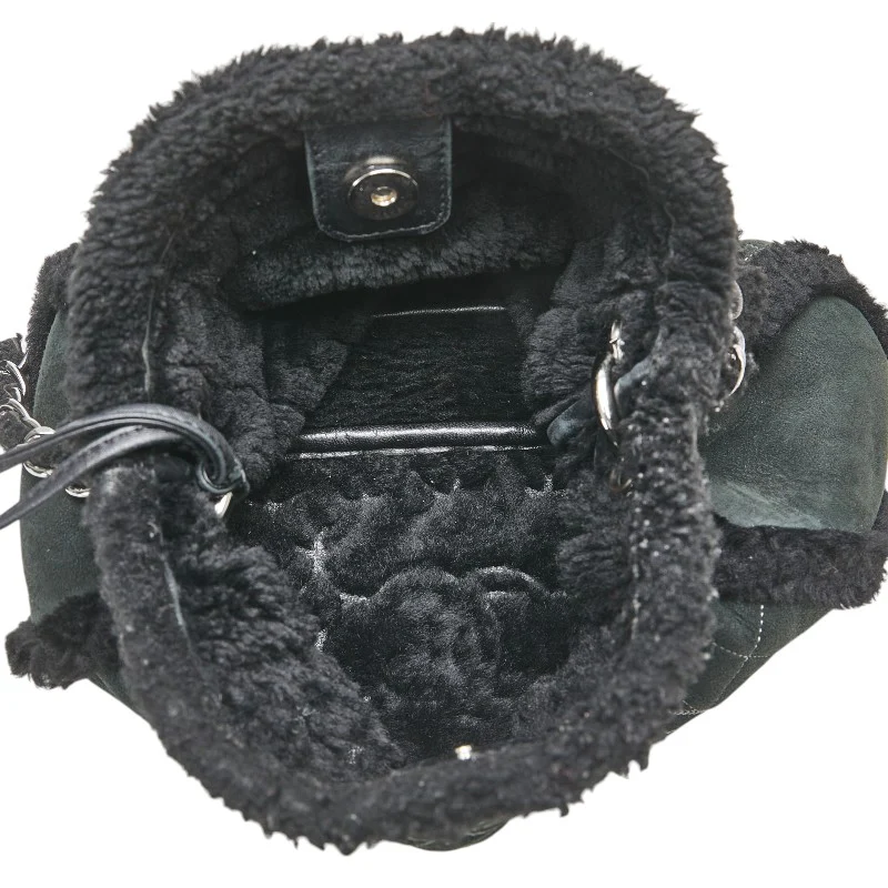 Chanel Suede Chain Shoulder Bag