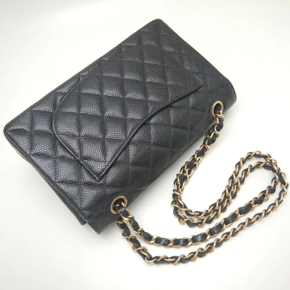 Chanel Caviar Skin Matelasse Shoulder Bag
