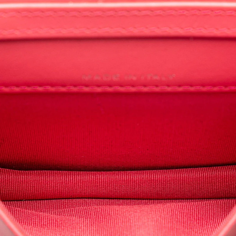 Chanel Camellia Chain Wallet Pink