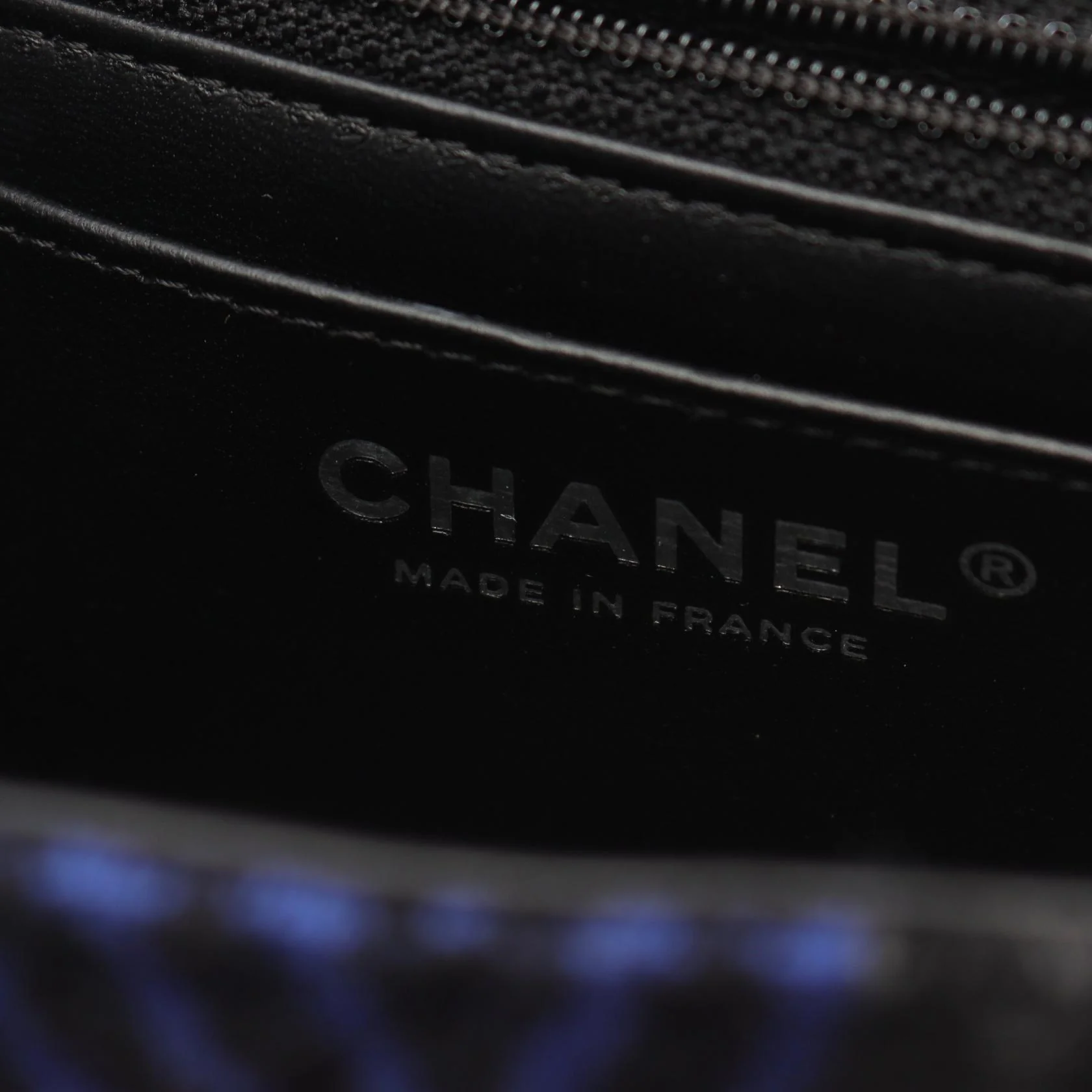 Chanel Mini Matelasse 20 Shoulder Bag Fabric