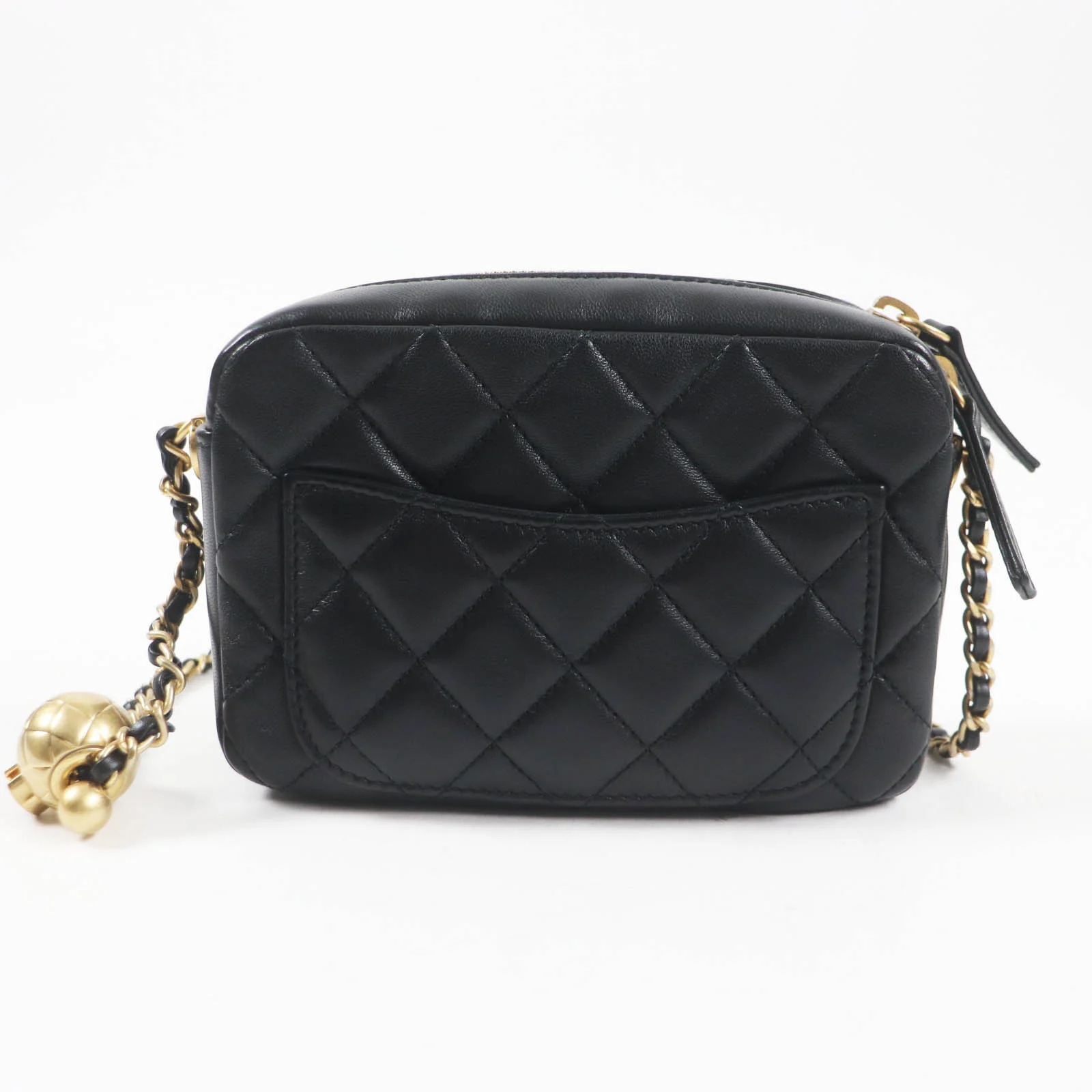 Chanel Lambskin Matrasse Camera Bag AS3258