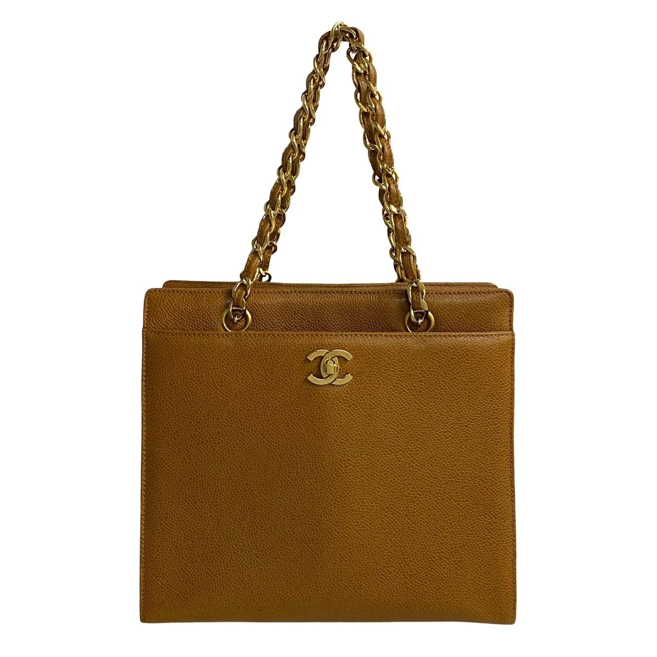 Chanel Vintage Caviar Leather Handbag