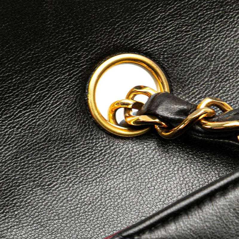 Chanel Diana22 Chain Shoulder Bag Black