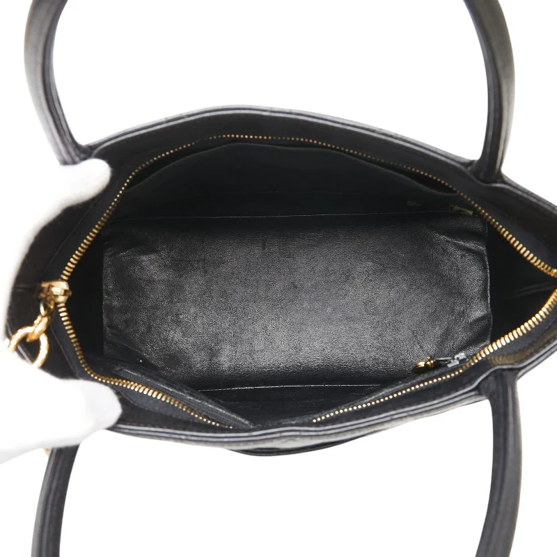 Chanel Caviar Skin Matelasse Coco Mark Tote