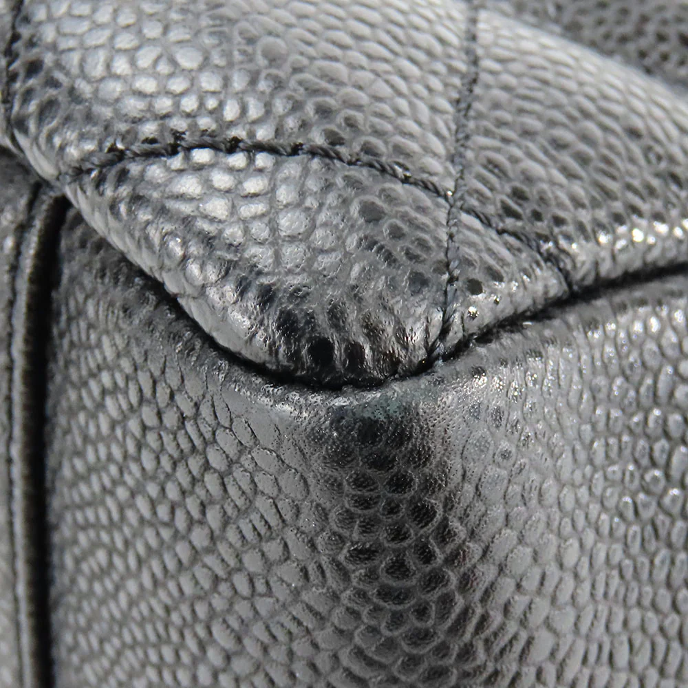 Chanel Caviar Skin Tote Bag GST Black