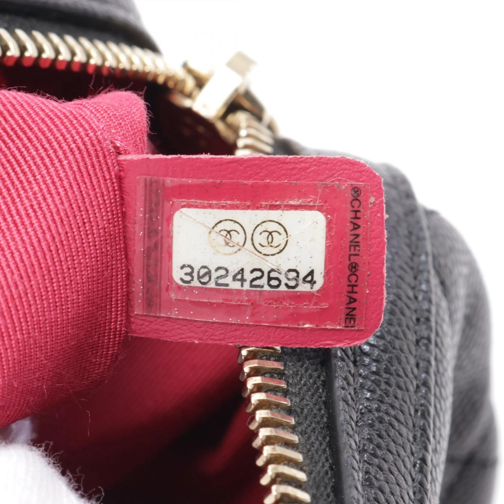 Chanel Matelasse Bowling Shoulder Bag Black
