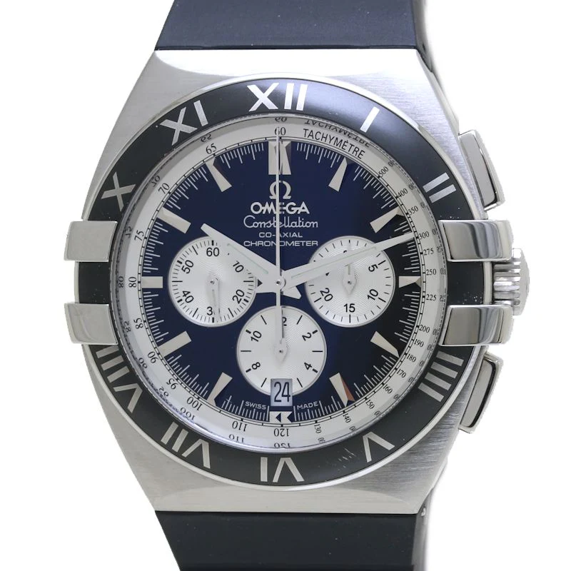 Omega Constellation Double Eagle Chronograph Date Watch