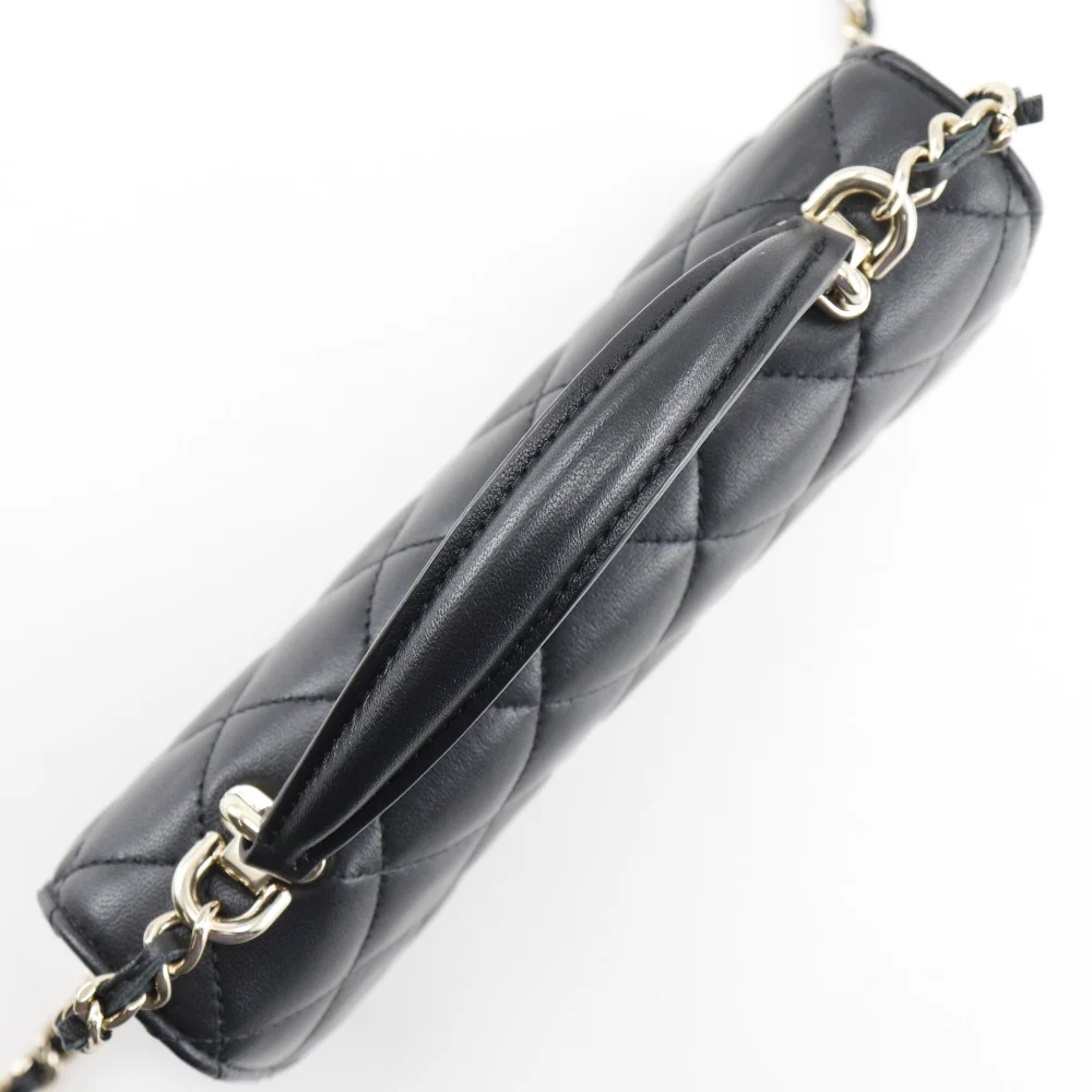 Chanel Lambskin 2WAY Mini Chain Shoulder Bag AP3226
