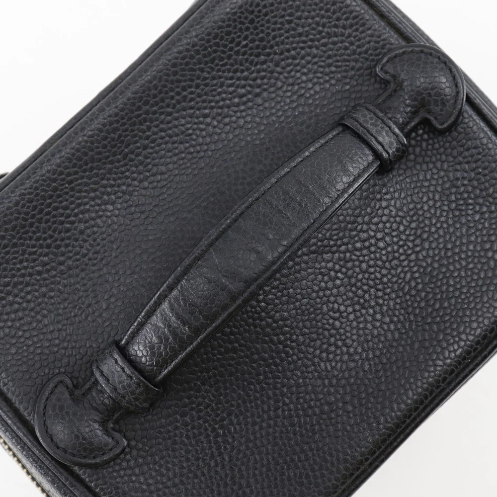 Chanel Caviar Skin Vanity Handbag