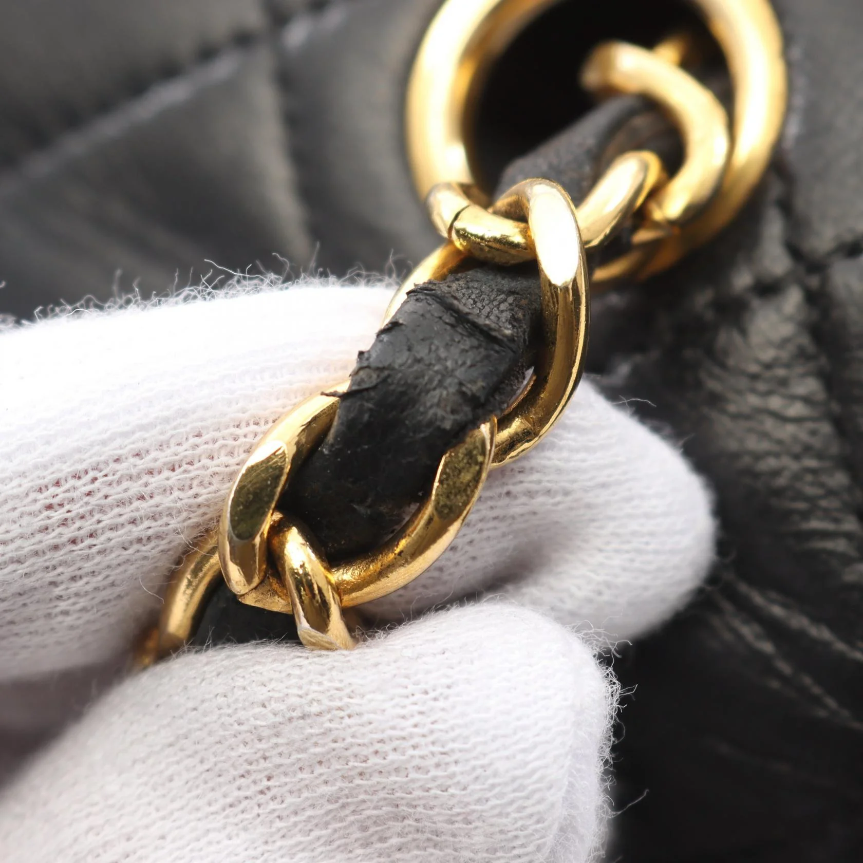 Chanel Lambskin Matelasse Shoulder Bag