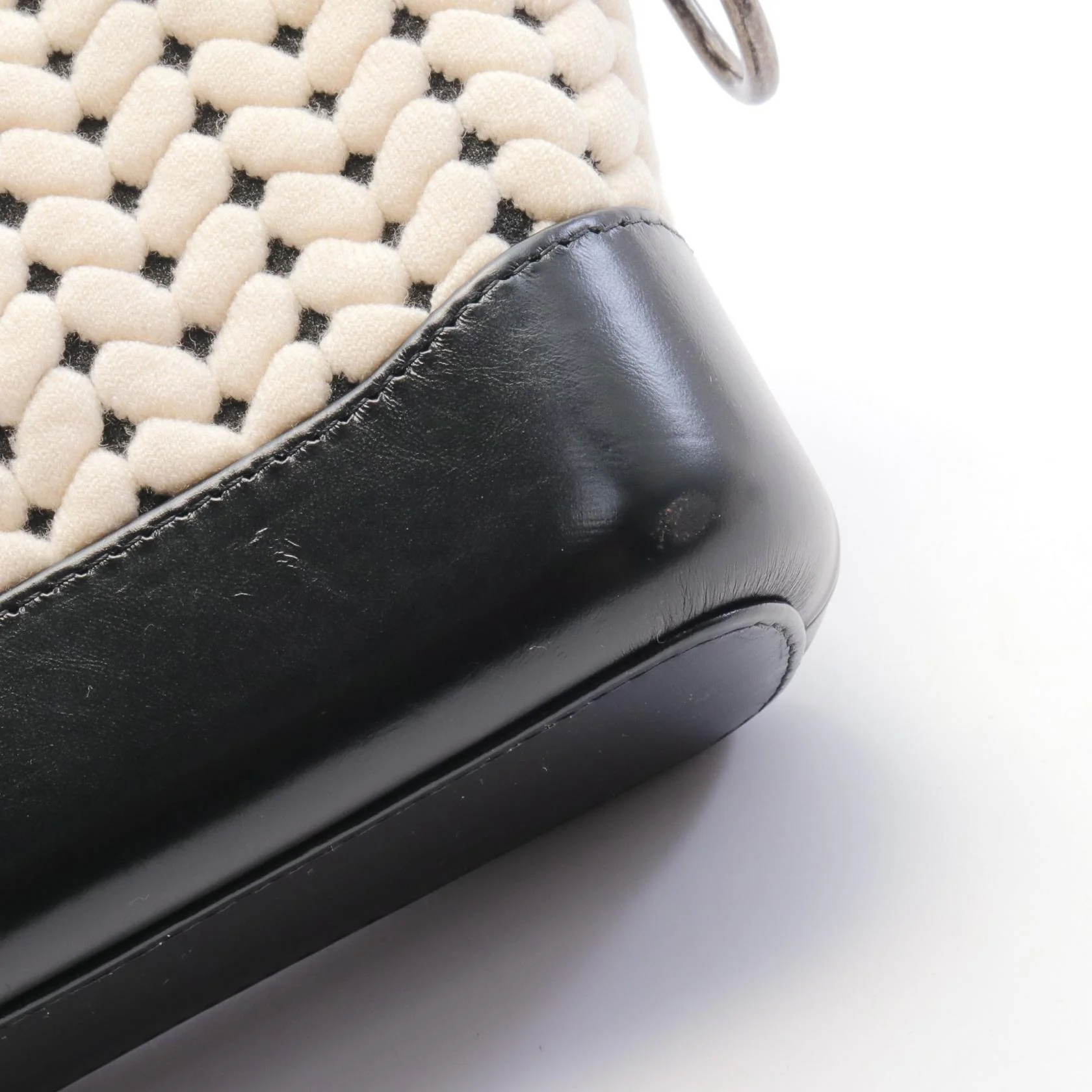Chanel Gabrielle Small Hobo Bag Leather Knit