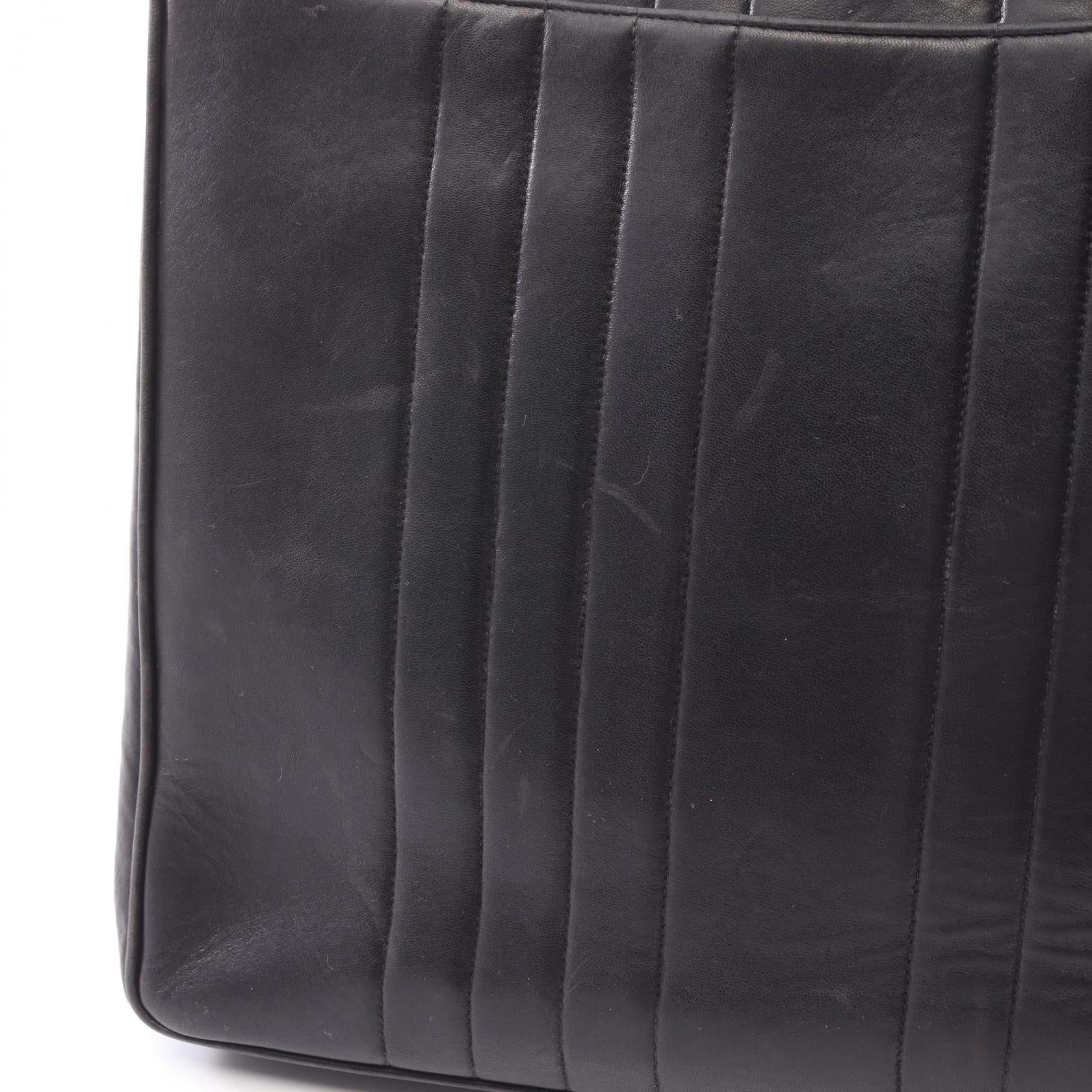 Chanel Mademoiselle Lambskin Tote Bag