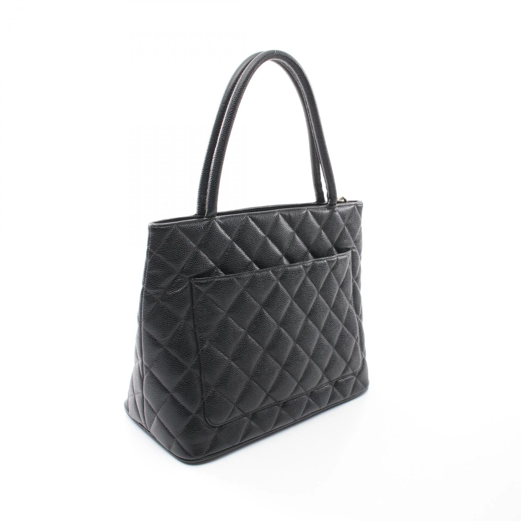 Chanel Leather Reissue Tote Bag Black A01804