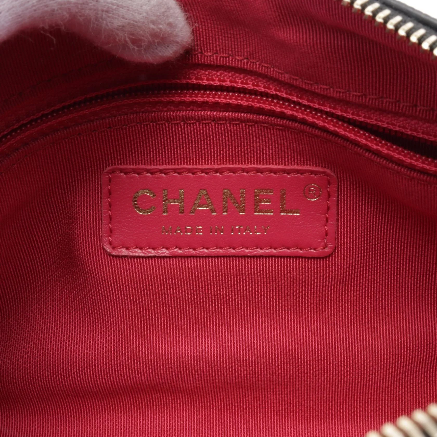 Chanel Matelasse Bowling Shoulder Bag Black