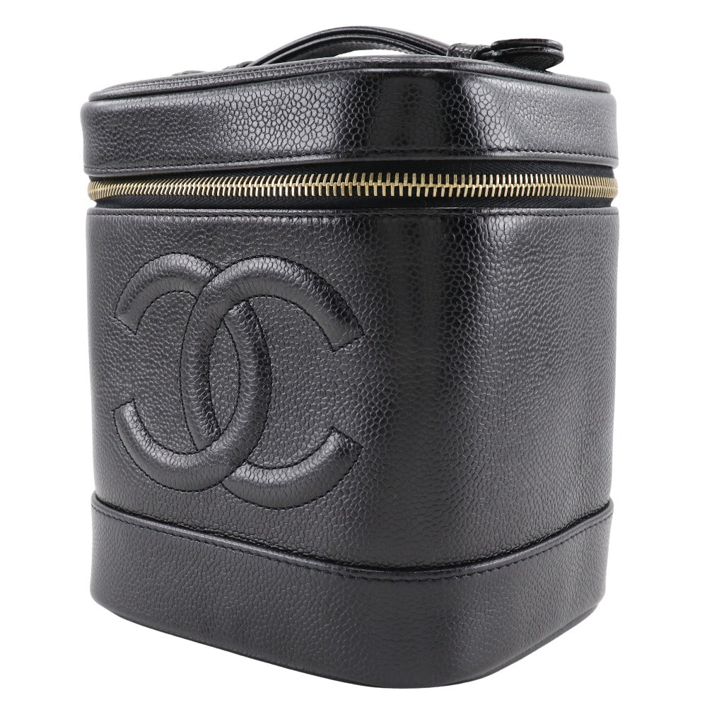 Chanel Vanity Handbag Caviar Skin A01998
