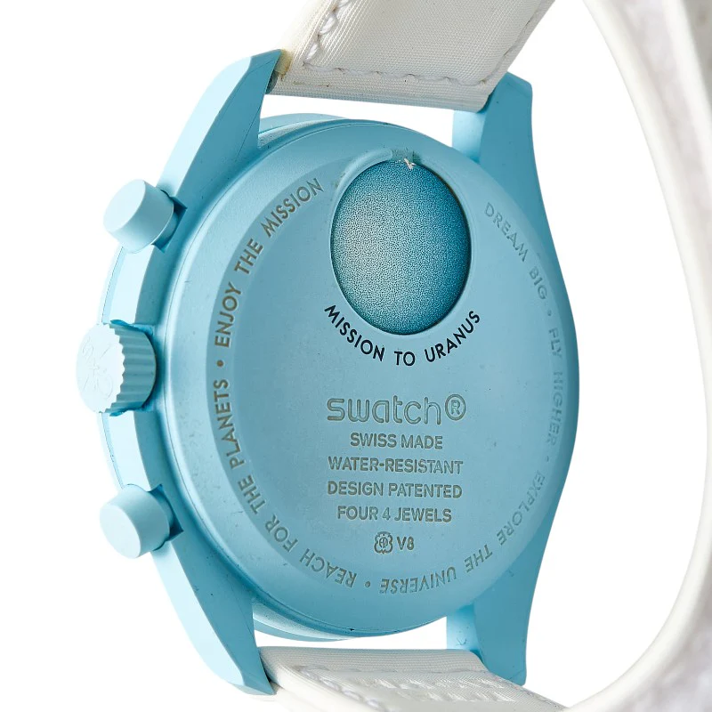 Omega MoonSwatch Mission to Uranus Quartz Watch