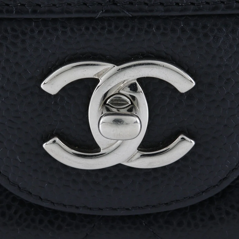 Chanel Caviar Skin Shoulder Bag A58600